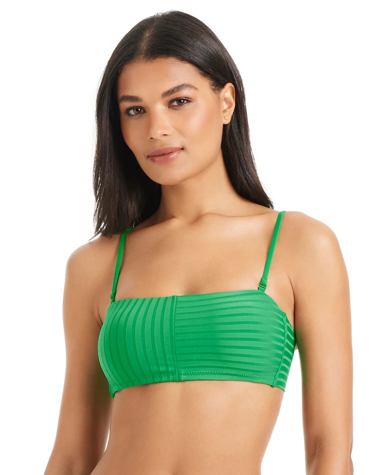 Sanctuary Women's Tie-Back Bandeau Bikini Top