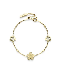Olivia Burton Women's Forget Me Not Gold Tone Stainless Steel Bracelet