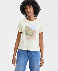 On 34th Women's Landscape Everyday Graphic Tee, Macy's Exclusive