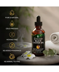 Pursonic Jamaican Castor Oil – 100% Pure, Cold-Pressed Nourishment for Hair & Skin