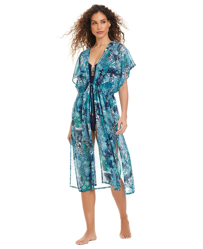 Beyond Control Women's Standard Long Swim Cover Up Dress