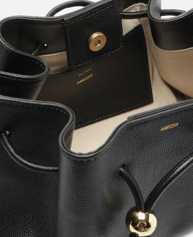 Arezzo Alba Small Snap Button Shoulder Bag