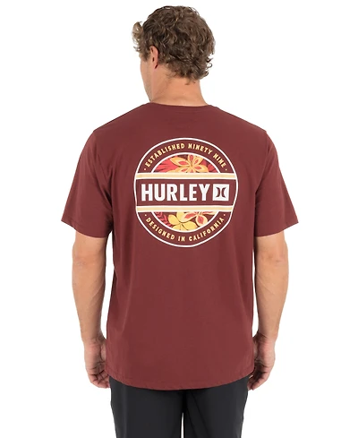 Hurley Men's Classic Crewneck Short-Sleeve T-Shirt