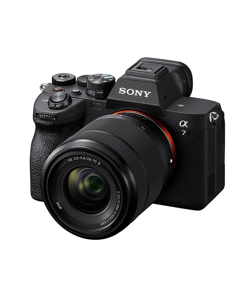 Sony Alpha a7 Iv 33MP 4K Ultra Hd Mirrorless Camera with Fe 28-70mm f/3.5-5.6 Oss Ii Lens, Black