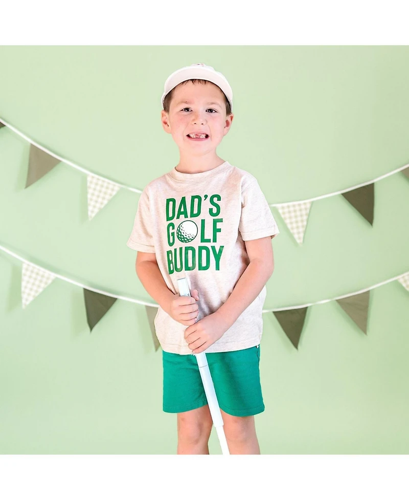 Sweet Wink Little Boys Dad's Golf Buddy Short Sleeve T-Shirt