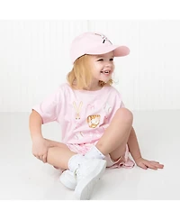 Sweet Wink Little Girls Baseball Cutie Short Sleeve T-Shirt