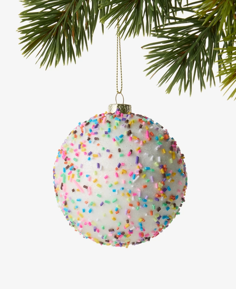 Holiday Lane Nutcracker Sweets Plastic Sugar Ball Ornament, Macy's Exclusive