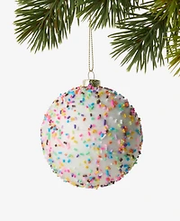 Holiday Lane Nutcracker Sweets Plastic Sugar Ball Ornament, Macy's Exclusive