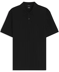 Boss by Hugo Men's Mercerized-Cotton Striped Polo Shirt