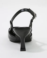 Berness Women's Joanna Slingback Kitten Heels