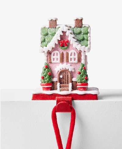 Holiday Lane Heritage Gingerbread House Stocking Holder, Macy's Exclusive