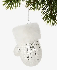 Holiday Lane Iced Delight Mitten Ornament, Macy's Exclusive