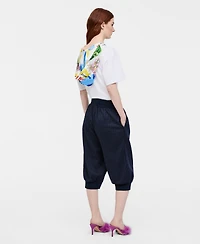 Women's Pinstripe Drawstring Jogger Pants, Macy's Exclusive- Molly Rogers Capsule Collection