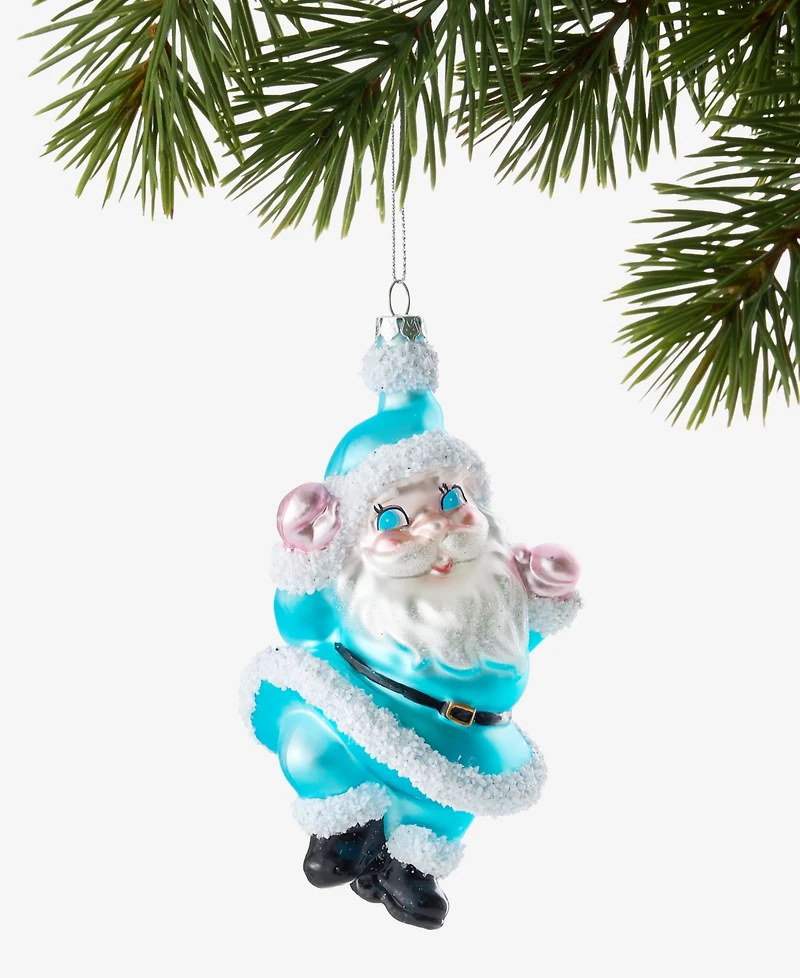 Holiday Lane Merry Magic Dancing Santa Ornament, Macy's Exclusive