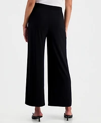Kasper Women's Pull-On Wide-Leg Pants, Regular & Petite