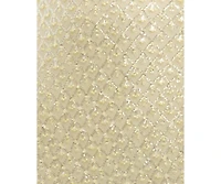 B Darlin Juniors' Beaded V-Neck Lace-Up-Back Gown