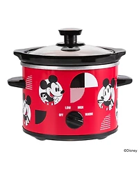 Uncanny Brands Disney Mickey Mouse 2-Qt Slow Cooker