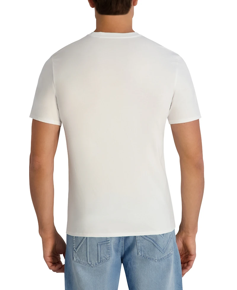 Karl Lagerfeld Paris Men's Regular-Fit Round Neck T-Shirt