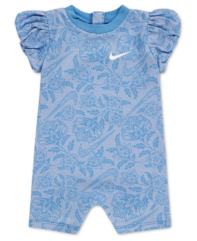 Nike Baby Girls' Crewneck Romper