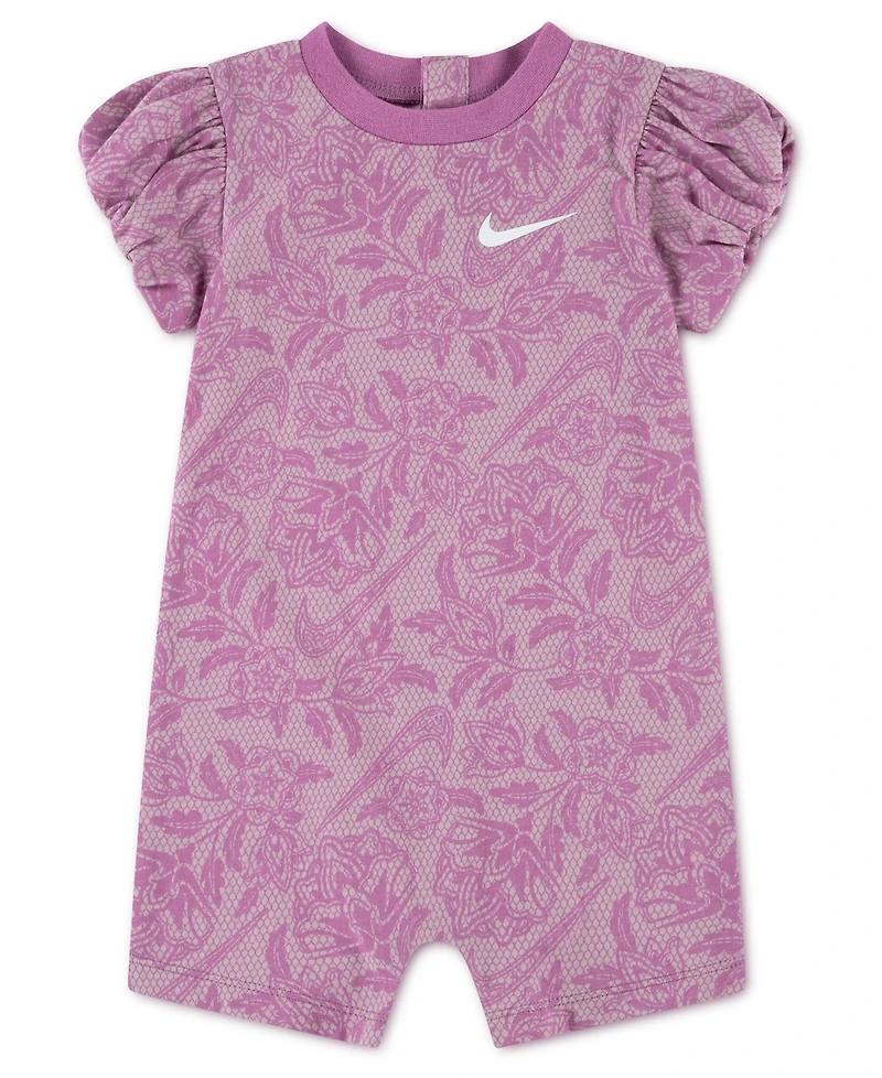 Nike Baby Girls' Crewneck Romper
