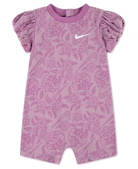 Nike Baby Girls' Crewneck Romper