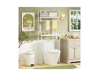 Slickblue 3-Tier Over the Toilet Storage Rack with Towel Holder