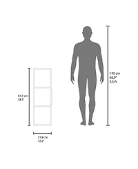 Fm Furniture Nottingham Medicine Cabinet, Three Interior Shelves