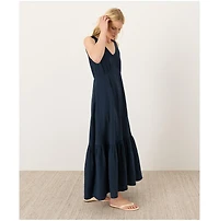 Pact Women's Organic Cotton Coastal Double Gauze Beach To Brunch Dress