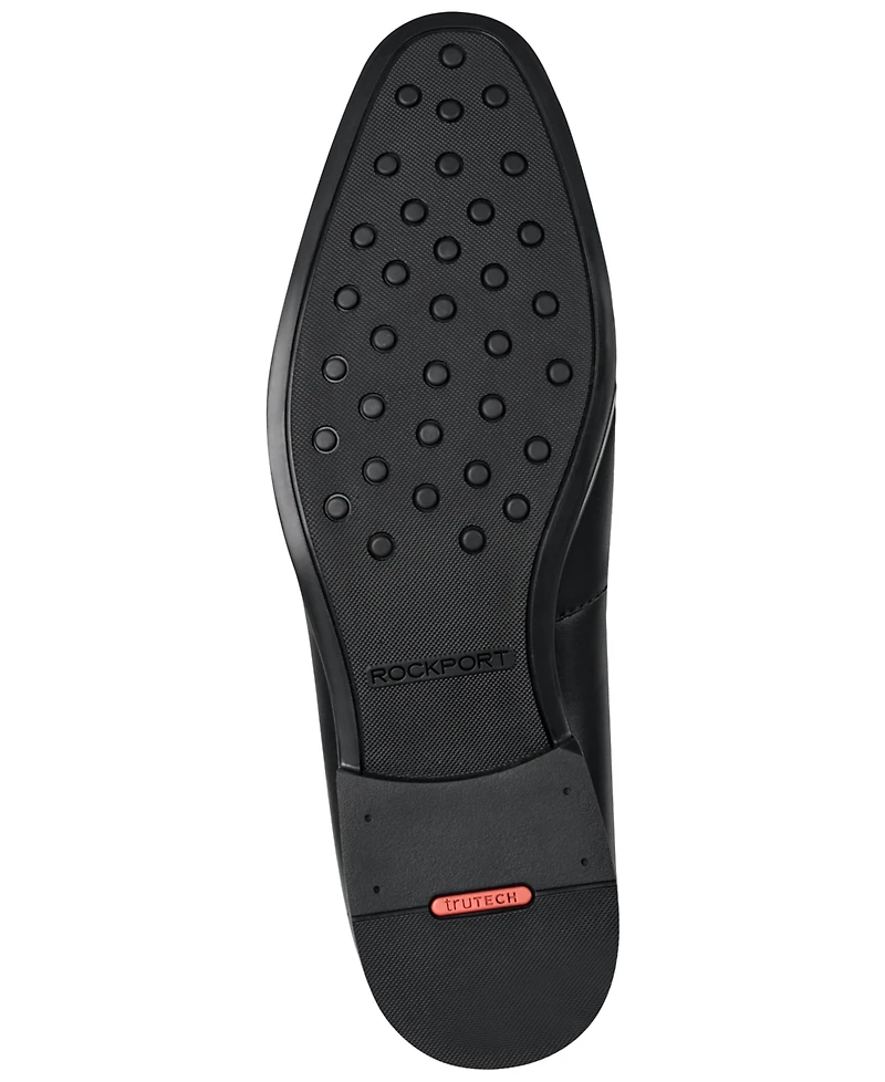 Rockport Men's Carlo Almond Toe Slip-On Dress Loafers