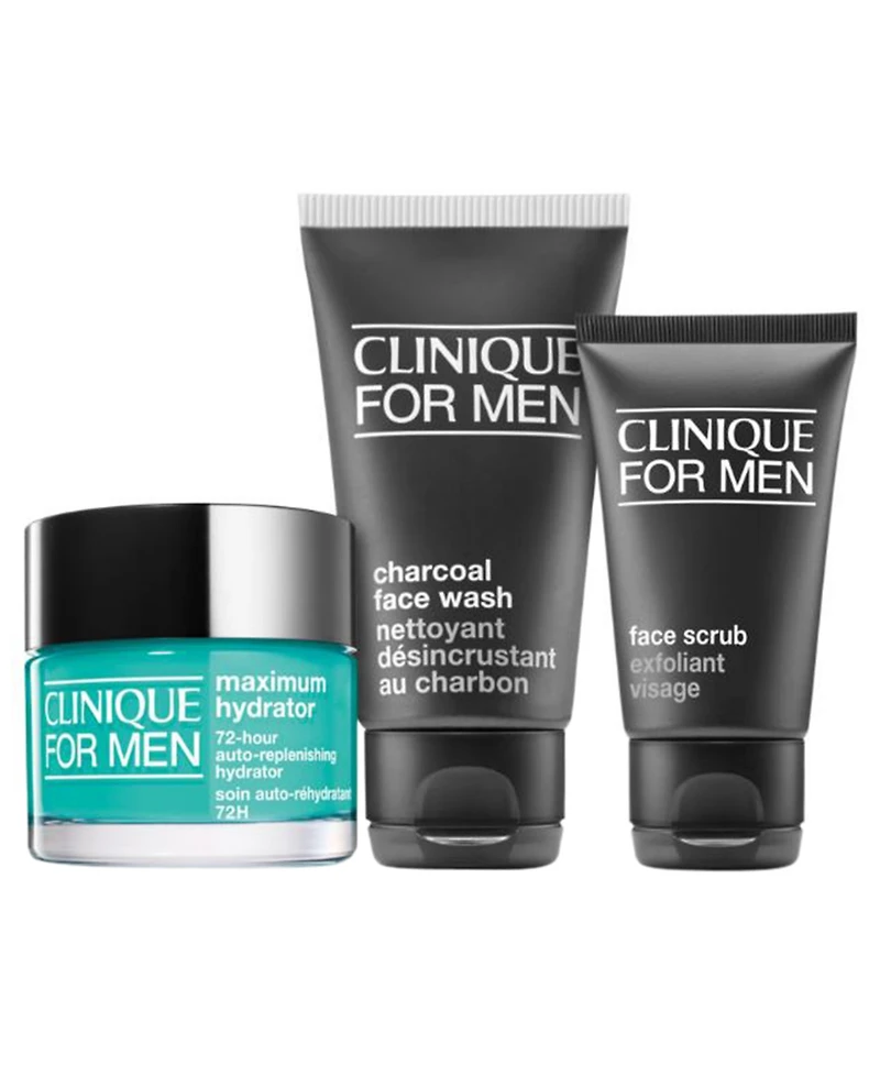 Clinique 3-Pc. Men's The Intense Hydration System Skincare Set