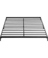 gaomon 6 Inch Low Bed Frame with Steel Slat Support, Low Profile Full Metal Platform Bed Frame No Box Spring Needed