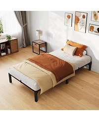 gaomon Frame 8 Inch Metal Platform No Screws 800 Lbs Heavy Duty Tool-Free Iron Slats No Box Spring