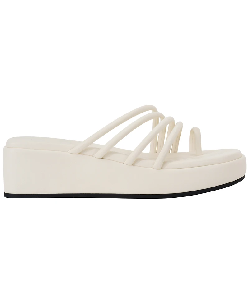 Donna Karan New York Women's Hanalyn Strappy Wedge Sandals