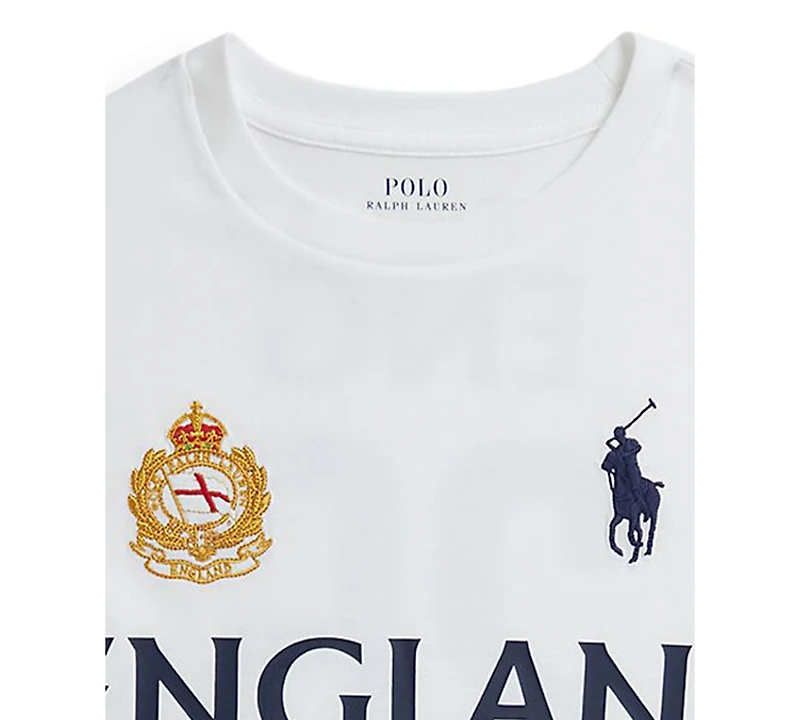 Polo Ralph Lauren Boys' 8-20 England Cotton Jersey T-Shirt