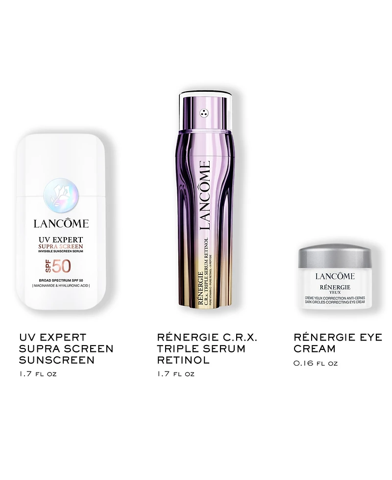 Lancome 3-Pc. Supra Screen Sunscreen Spf 50+ and Renergie Mother's Day Skincare Set