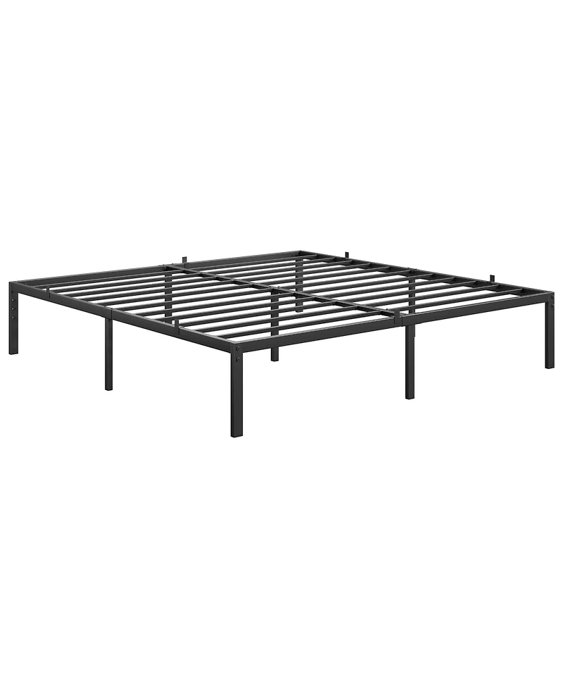 gaomon 14 Inch Heavy Duty Metal Bed Frame-High Profile-Stable Noise Free-Easy Quick Assembly.