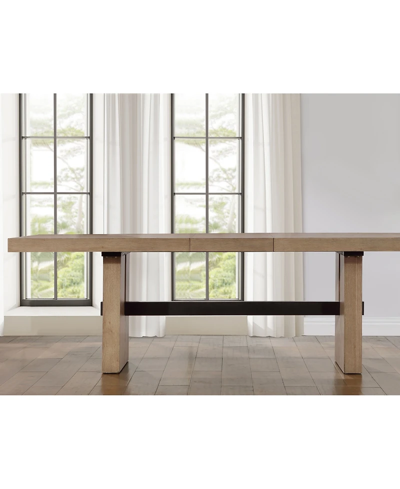Macai 7-Pc. Wood Dining Set