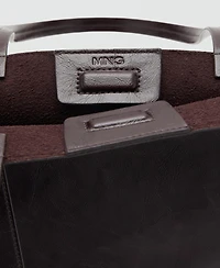 Mango Women's Large Shopper Bag