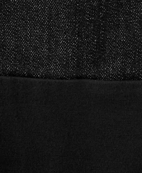 Mango Women's Fitted Denim Bodysuit