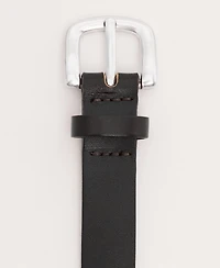 Mango Women's Stud Leather Belt