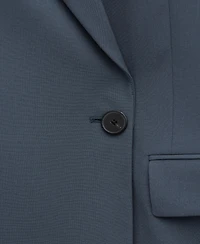 Mango Women's Wool-Blend Suit Blazer