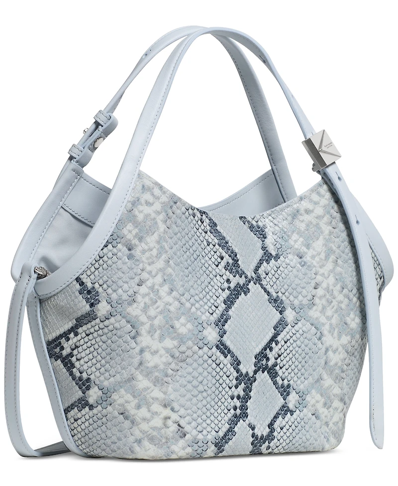 kate spade new york Leather Deco Embossed Medium Tulip Tote Bag