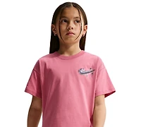Nike Girls' 7-16 Sportwear Crewneck T-Shirt