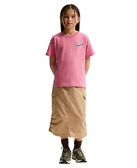 Nike Girls' 7-16 Sportwear Crewneck T-Shirt