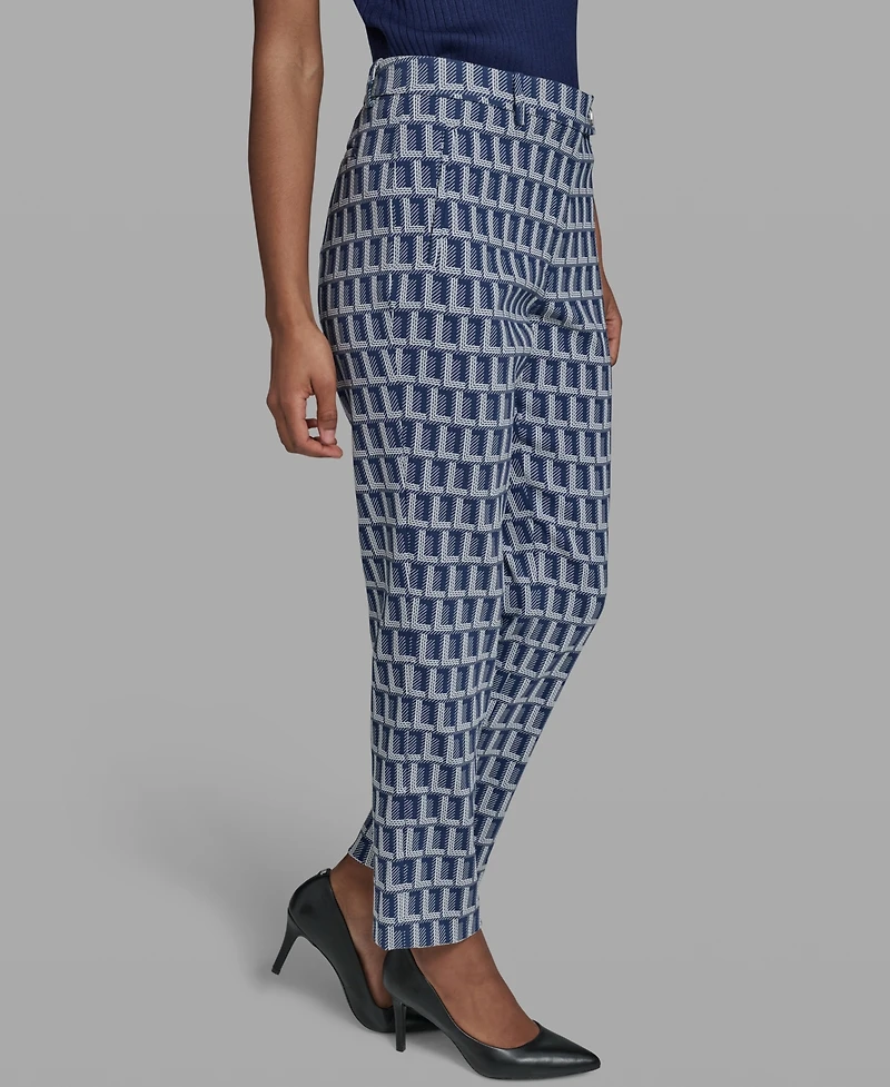 Karl Lagerfeld Paris Women's Straight-Leg Pants