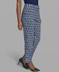 Karl Lagerfeld Paris Women's Straight-Leg Pants