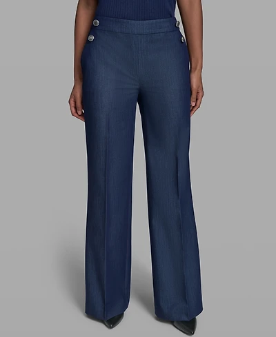 Karl Lagerfeld Paris Women's Wide-Leg Pants