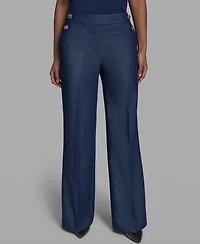 Karl Lagerfeld Paris Women's Wide-Leg Pants