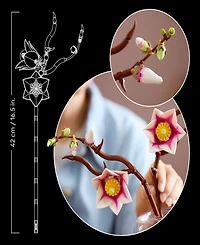 Lego Botanicals Magnolia Branches Building Set, 11510