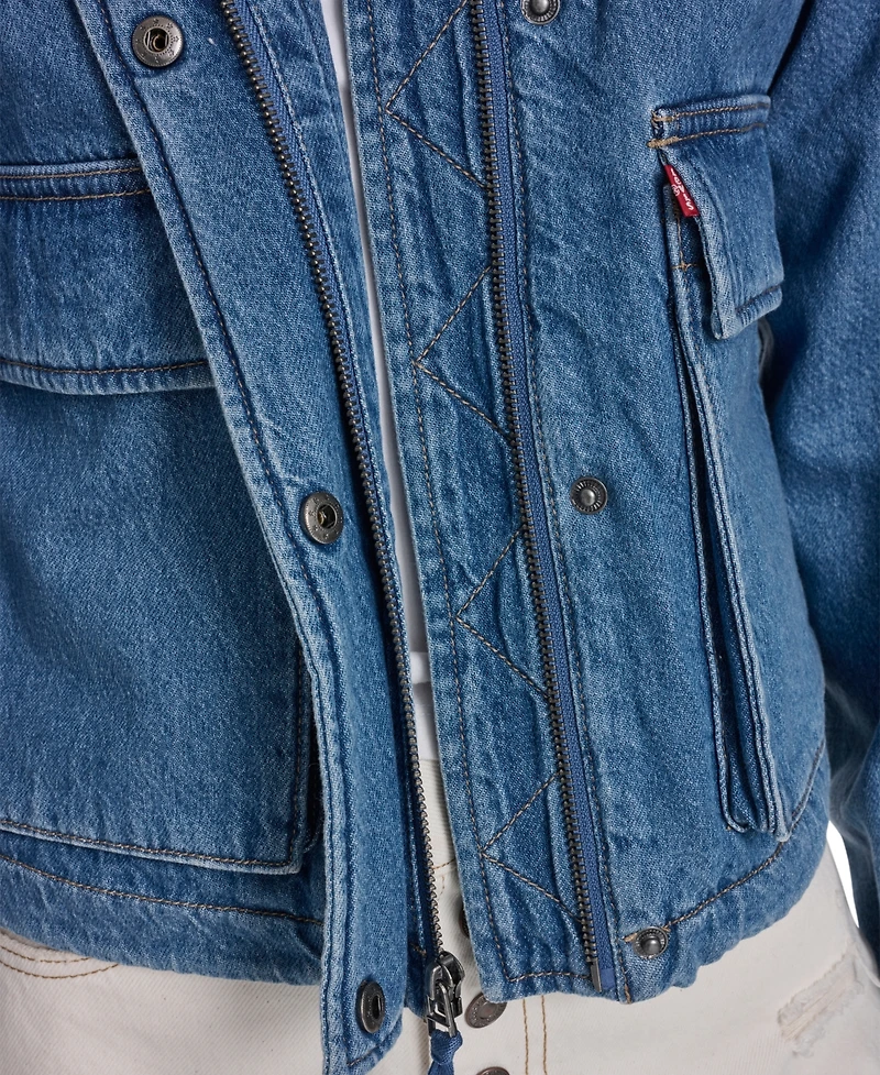 Levi's Women's Cropped Surplus Jacket